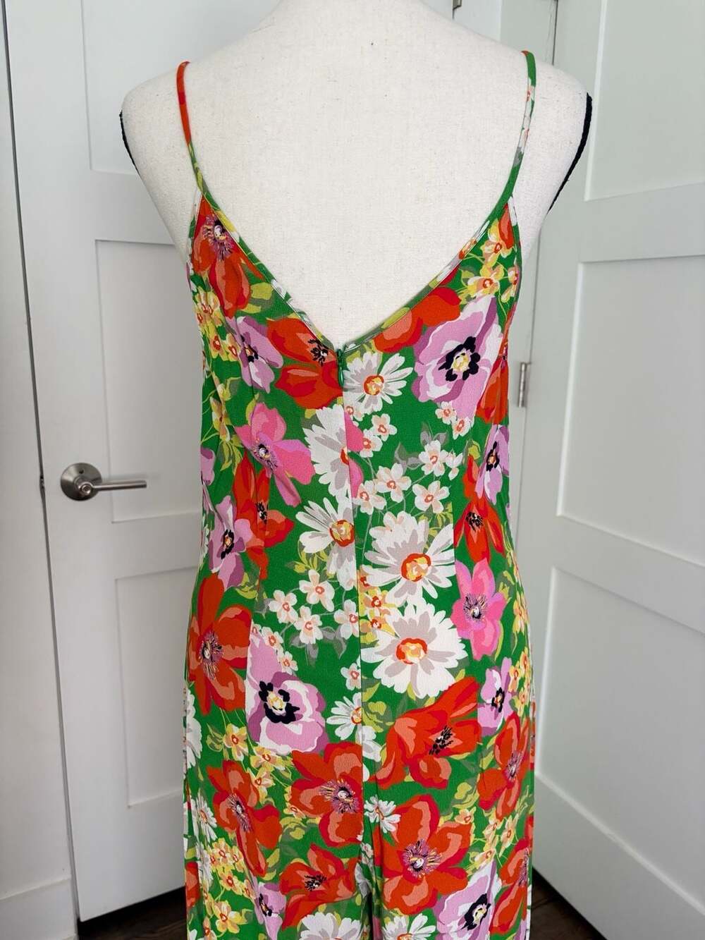 Kachel x Anthropologie Pandora Wide-Leg Jumpsuit Floral Green - Picture 2 of 8